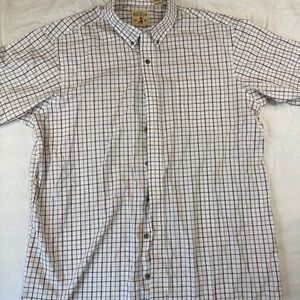 Red Head Brand Co Mens 2XLT Tall Plaid Short Sleeve Button Up Shirt